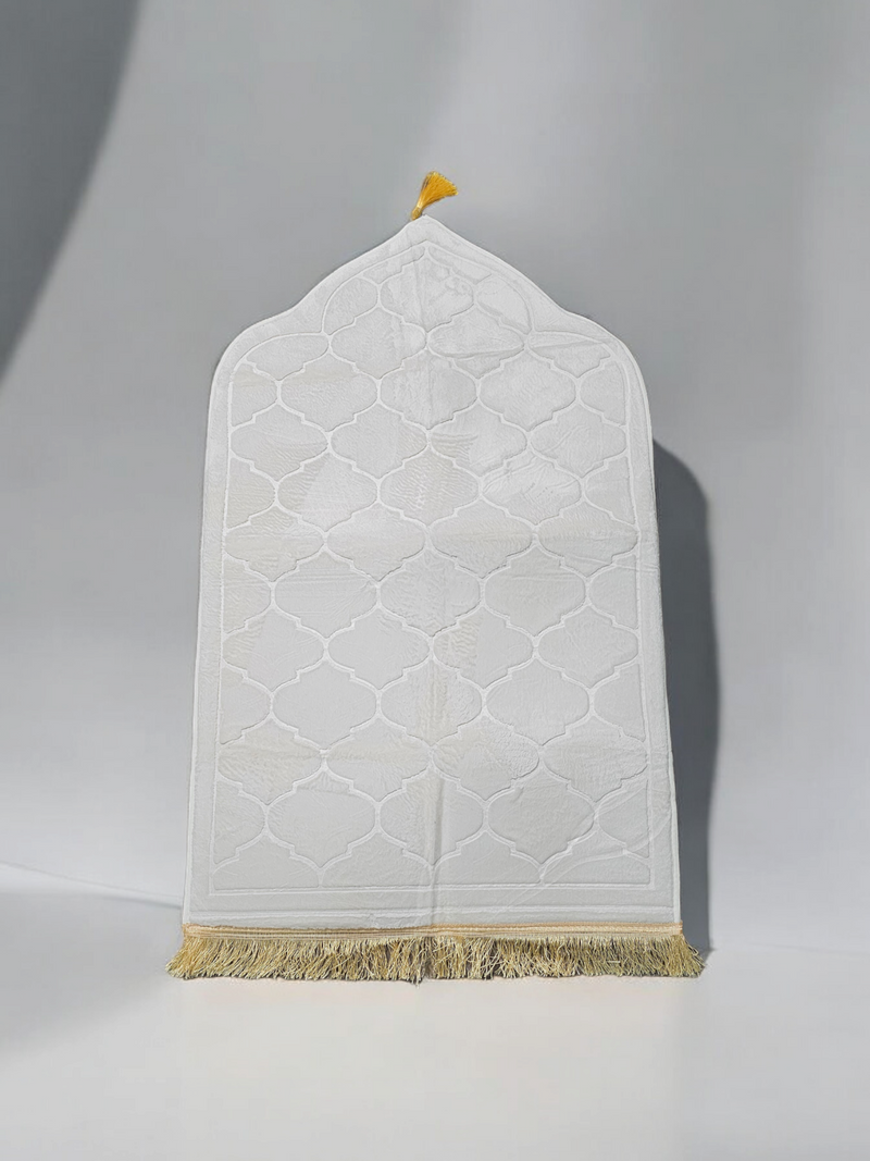 lux prayer mat white